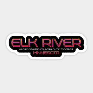 Elk River Sticker